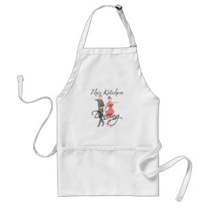 Tablier "Cette cuisine est pour la danse" Apron