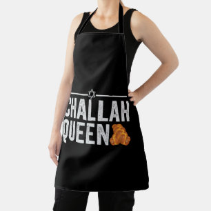 Tablier Challah Queen Funny Hanoukka Jewish Holiday Cadeau