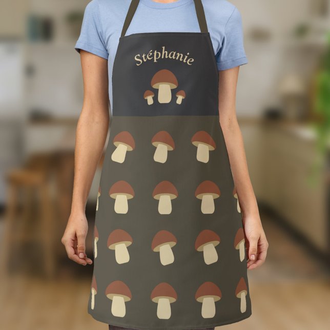 Tablier Champagne (Mushroom Apron)