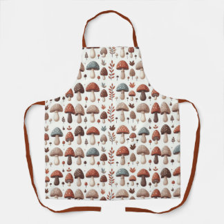 Tablier Champignons en Marche