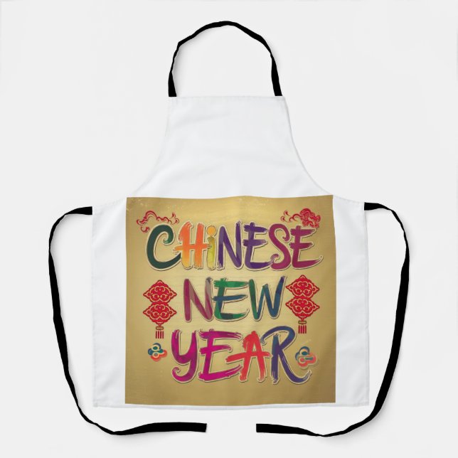 Tablier Changement de la nouvelle année chinoise (Recto)