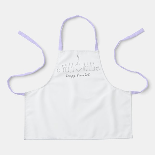 Tablier Chanukah Apron (Recto)