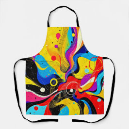 Tablier Chaos en Harmonie Art