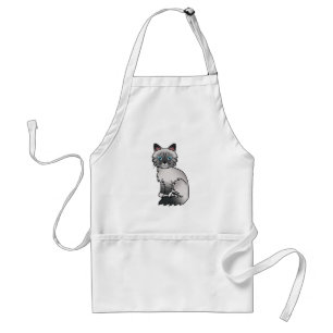 Tablier Chat Birman / Ragdoll Tabby bleu point