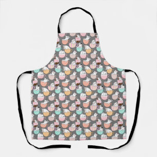 Tablier Chat dans une tasse Design motif 01 w