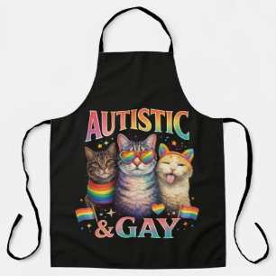 Tablier Chat Drôle Autiste Et Gay