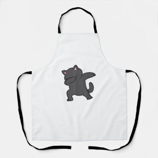 Tablier Chat en laine de chat mignonne