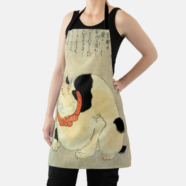 Tablier Chat japonais, Kuniyoshi, Ukiyo-e (Insitu)