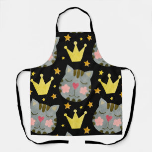 Tablier Chat Motif Cute Animaux Animaux