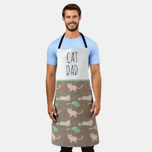 Tablier "Chat Papa" Simple Farmhouse moderne
