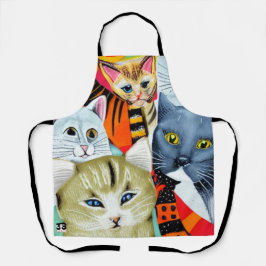 Tablier Chats Beaux et Beaux