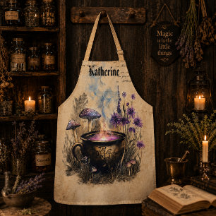 Tablier Chaudière Botanique Herbal Magique