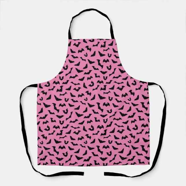 Tablier Chauve-souris rose pastel (Recto)