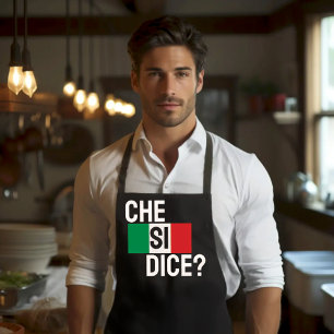 Tablier Che Si Dice ? - "Quoi de neuf ?" Italien disant no
