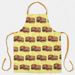 Tablier Cheeseburger Hamburger Sliders Bar Food App