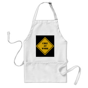 Tablier chef au travail