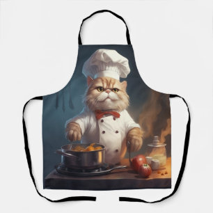 Tablier Chef Chat Cuisine délices