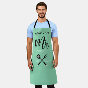 Tablier Chef Chef M.Year Établi Saumon rose