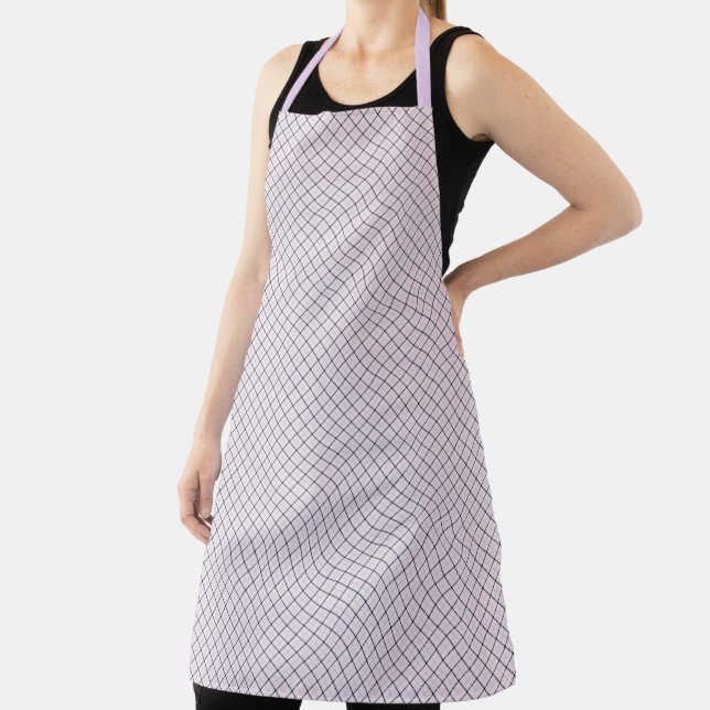 Tablier Chef Clan Tattersall Tartan Plaid Motif (Insitu)