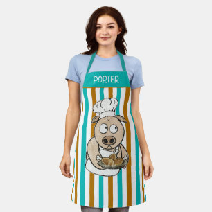Tablier Chef de porc personnalisé