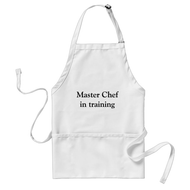 Tablier Chef principal dans la formation (Devant)