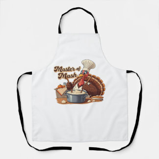 Tablier Chef rétro Turquie Thanksgiving T-Shirt surdimensi