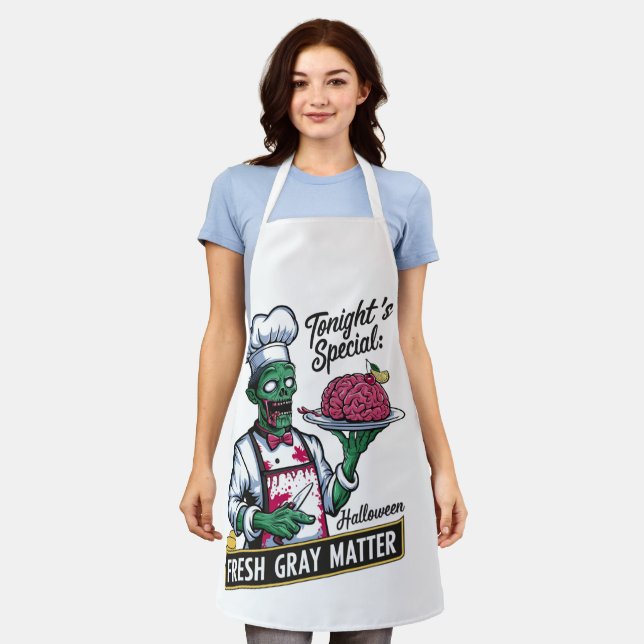 Tablier chef zombie (Porté)
