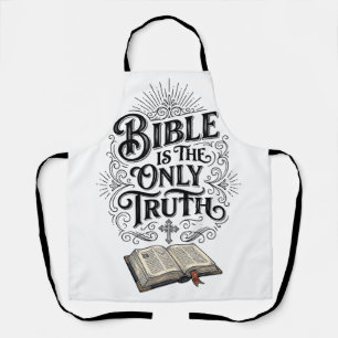 Tablier Chemise chrétienne La Bible est la seule vérité