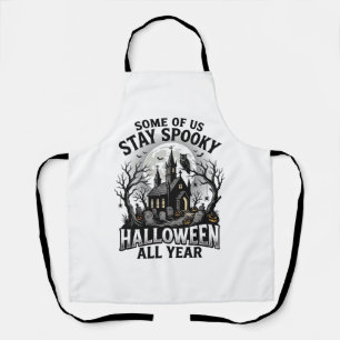 Tablier Chemise de cimetière d'Halloween pour les fans de