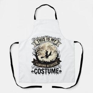 Tablier Chemise de costume d'Halloween de sorcière de Retr