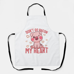 Tablier Chemise de Jour des Valentines, n'allez pas Aller 