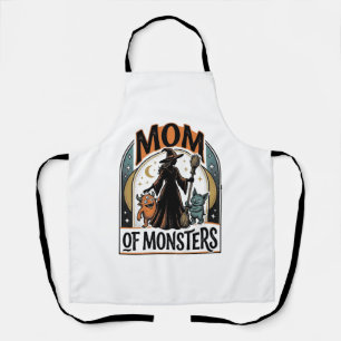Tablier Chemise de maman Halloween Création de famille de
