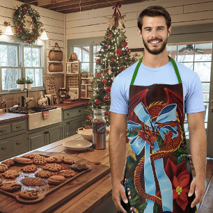 Tablier Chemise de Noël Red Dragon