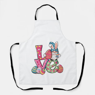 Tablier Chemise de Pâques Gnome Jour de Pâques Amour Homme