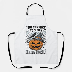Tablier Chemise de professeur de biologie Halloween Citrou
