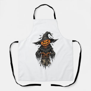 Tablier Chemise de sorcière épouvantail citrouille Hallowe
