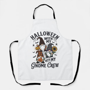 Tablier Chemise d'équipage de gnome Halloween Gravure vint