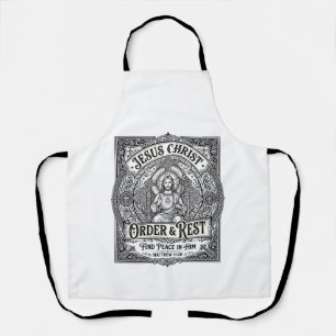 Tablier Chemise graphique chrétienne Jésus Débarrasse Mais
