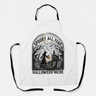 Tablier Chemise Halloween tous les jours Spooky toute l'an