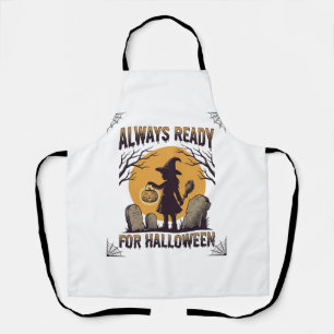 Tablier Chemise Halloween Vintage pour les fans de la sais