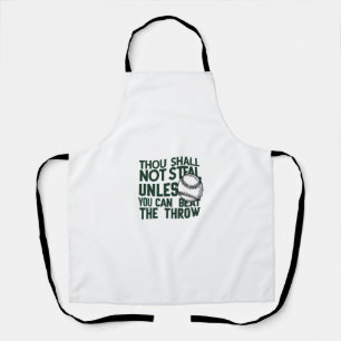 Tablier Chemise Humour volante de baseball