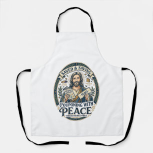 Tablier Chemise Jésus Coupon Frugalité Foi Design