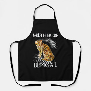 Tablier Chemise Mère de chat du Bengale