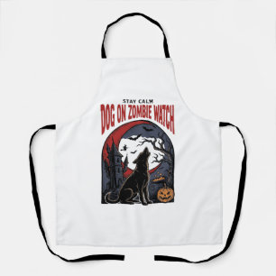 Tablier Chemise pour chien Halloween modèle patrouille zom