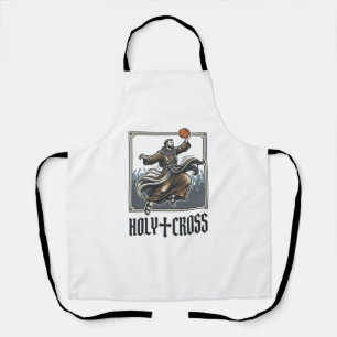 Tablier Chemise religieuse vintage de basket-ball Holy Cro