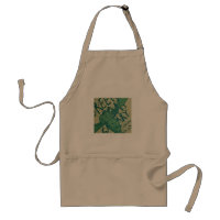 Chemise verte d'artiste de galerie de chèvre