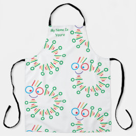 Tablier chenille adorable