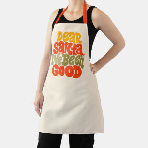 Tablier Cher Père Noël, j'ai été bon design
