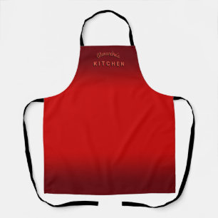 Tablier Cherry Red Ombre