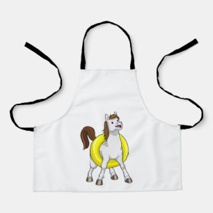 Tablier Cheval comme nageur avec Lifebouy